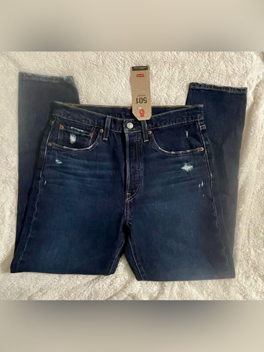 Levi's Straight Women’s Jeans in Deep Indigo